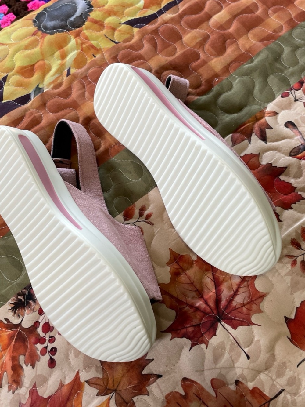 Women's Open-Toe Slingback Sandals in Dusty Pink - Picture 3 of 3
